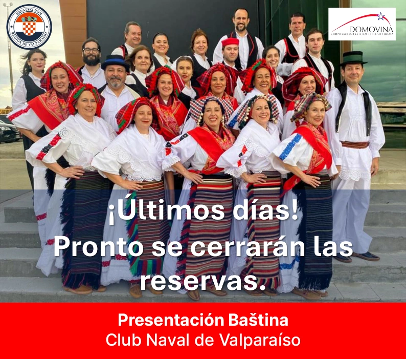 Presentación Baština en el Club Naval de Valparaíso